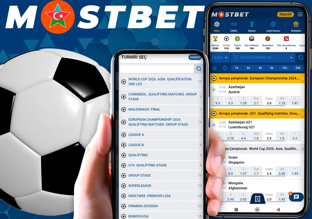 Müxtəlif futbol mərc seçimləri